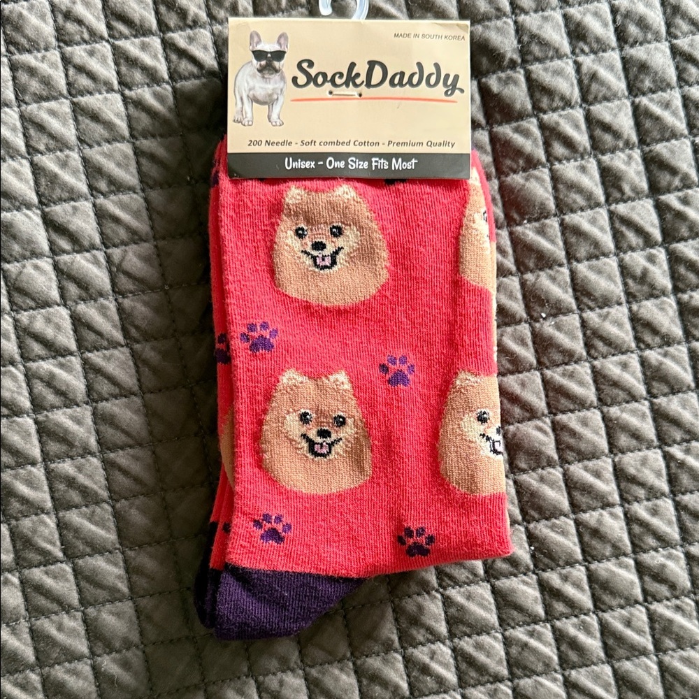 SockDaddy Dog Print Socks